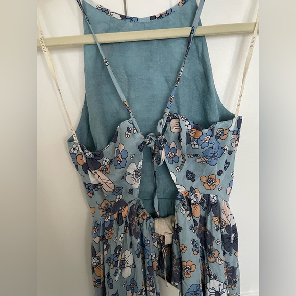 Moon River Maxi Floral Beach Dress - Picture 3 of 5
